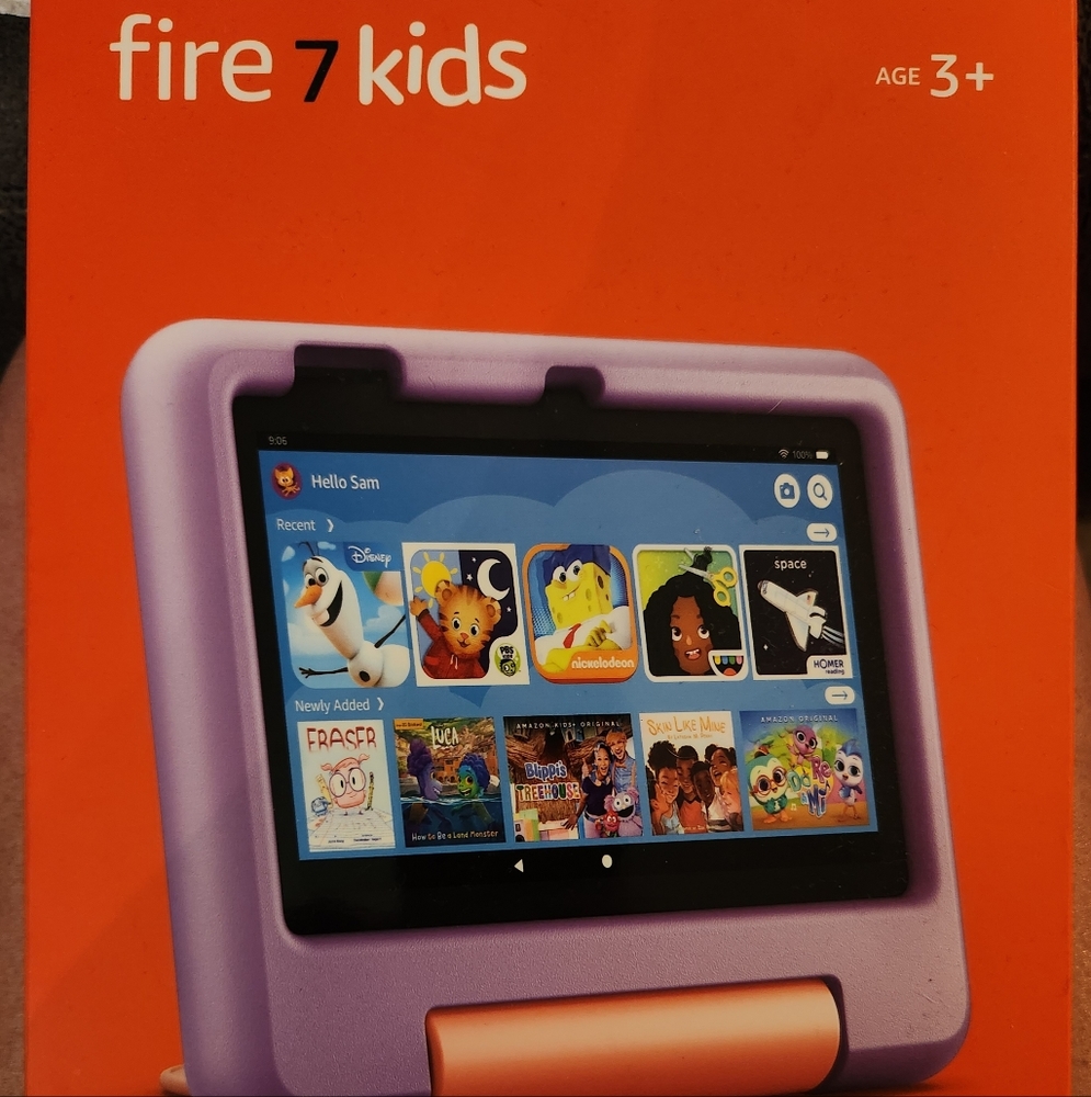 Amazon FIRE 7 Kids Tablet W/Case